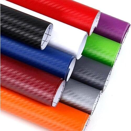 Hot Sale 5D 10x127cm Vinyl With Twill-Weave Carbon Fiber Style Film Water Resistant Easy To Remove And Clean Auto Accessories