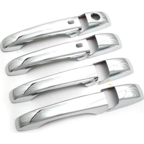 High Quality Chrome Handle Cover Smart with Keyless Access for Jeep Grand Cherokee 11-12 Free Shipping