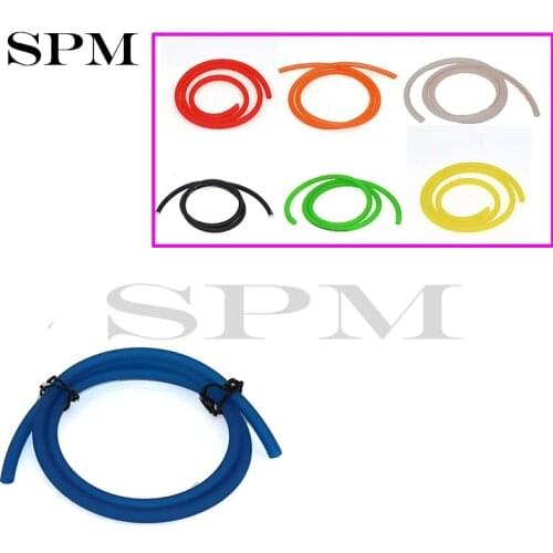 1M Red Motorcycle Fuel Hose Petrol Pipe Line Tube 5mm I/D 8mm O/D For Honda /Suzuki /Yamaha