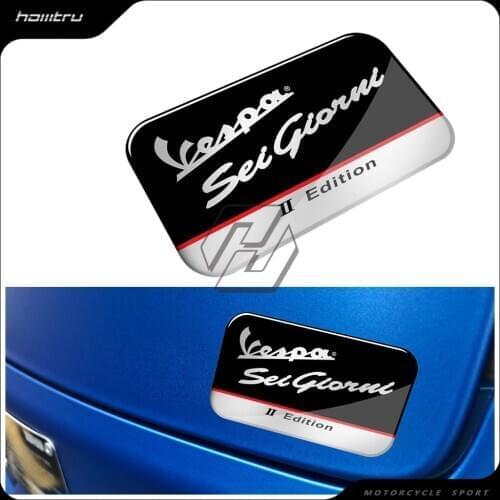 3D Motorcycle Sticker Case for Piaggio Vespa GTS GTV 300 Sei Giorui II Edition LX Sprint Decal