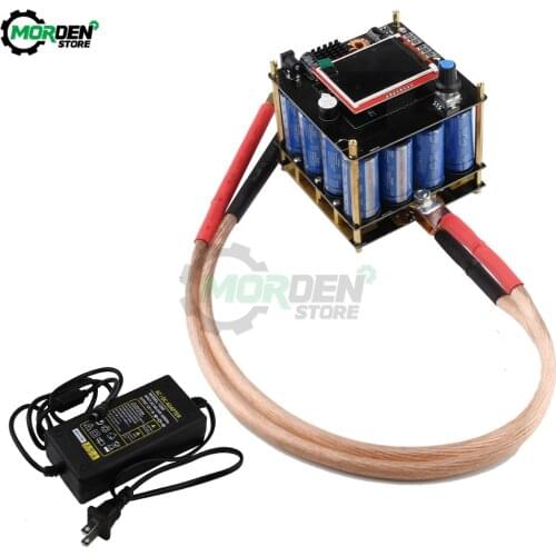 5.4V 400F Portable Spot Welder 0.25mm 18650 Battery Equipment DIY LED Pulse Spot Welding Machine Semi-automatic Welder Tool