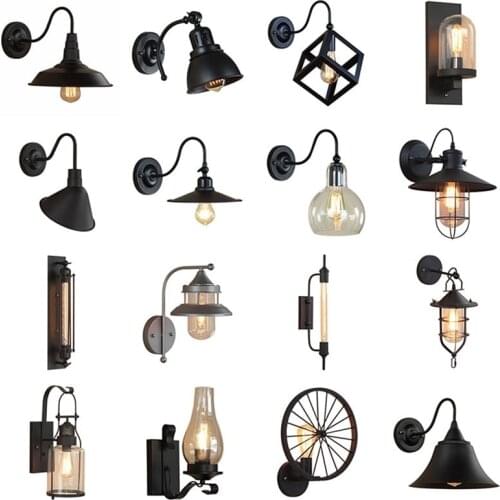 86LIGHT Retro Wall Lamp Loft Vintage Contemporary Industrial Style Sconces Light Corridor For Home