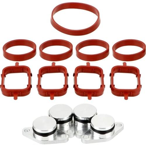 Aluminum Swirl Flap Blanking Plates seal Blanks Repair Replacement Bungs 22mm Diesel Swirl Flap Blanks For BMW