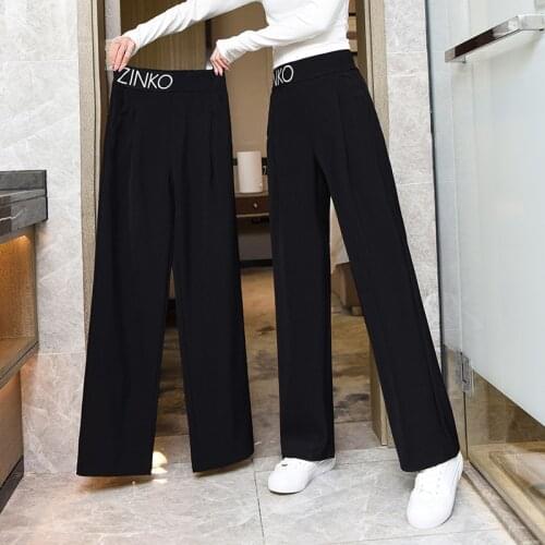 Solid All-match Unisex Streetwear Pants Korean Fashion Wide Leg Trousers Harajuku Women Casual Chic Universal Pants