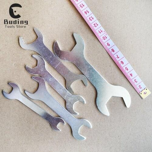 Open end spanner, spanner, manual two-purpose metal tool, simple one-time stamping spanner with open-end torque