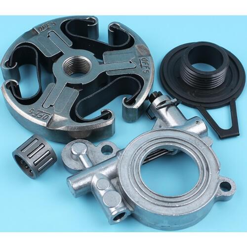 Clutch Oil Pump Worm Gear Needle Bearing Kit For Husqvarna 362 365 371 372 Chainsaw #586798401