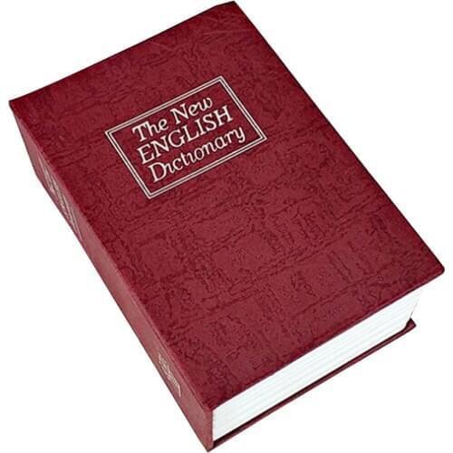 Creative Change Box Dictionary Book Insurance Box European Creative Simulation Book Safe Mini Storage Tank