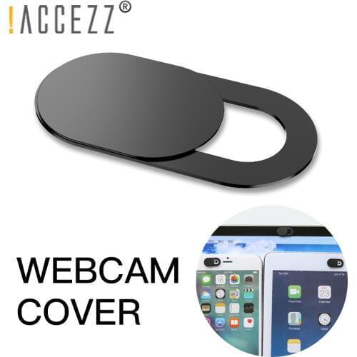 !ACCEZZ Webcam Cover Laptop Camera lens Webcam Cover Micro Magnet Plastic Slider For Phone iPad Macbook Tablet Privacy Sticker