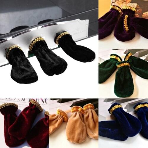 3Pieces Soft Covers Sleeve for Keyboard Digital Piano Damper/Sustain Foot Pedal