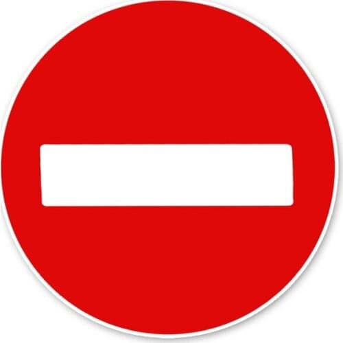 12x12cm Pay Attention To Traffic Safety Warning Signs Car Sticker Auto Bumper Decoration Accessories PVC Waterproof Decal 1 Pcs