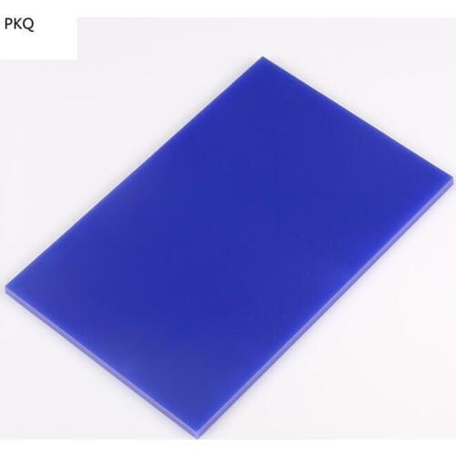 1pcs 400x300mm Plexiglass Clear Acrylic Perspex Sheet Plastic Blue Board Perspex Panel Organic Glass Polymethyl Methacrylate