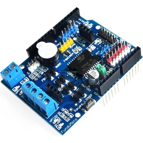 AU42 -L298P Motor Shield Supports PWM/PLL Mode Motor Drive for Arduino UNO MEGA 2560