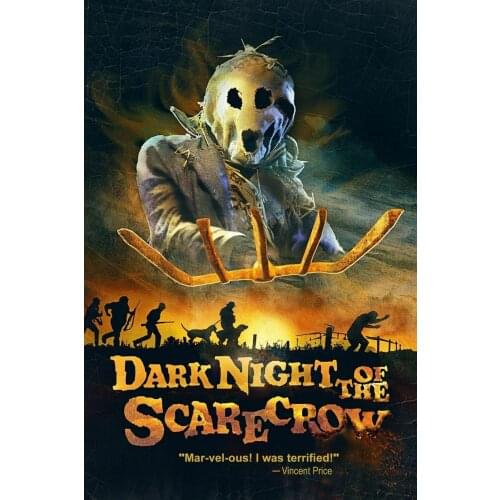 Dark Night of the Scarecrow Movie Art Film Print Silk Poster Home Wall Decor 24x36inch