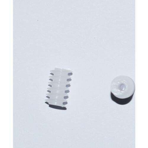 10/100pcs motor Worm gear 2mm hole 10mmlength/reduction gear/DIY plastic gear/0.5M/DIY toy parts technology model w6102a