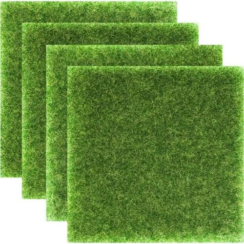 4/8pcs Artificial Grass Outdoor Garden Landscape Grass Turf Indoor Lawn Balcony Synthetic Grass Mat For Courtyard Balcony Decor