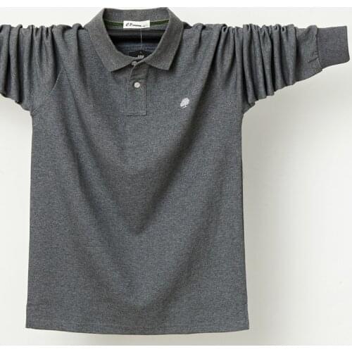 Aflczyu Long Sleeve Polos For Men