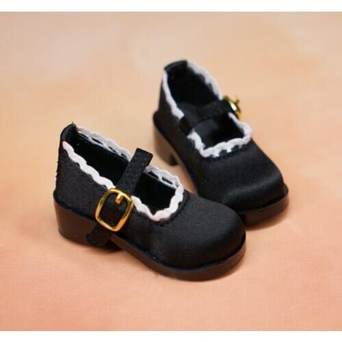 BJD doll shoes are suitable for 1-3 1-4 size lace buckle single shoes doll accessories