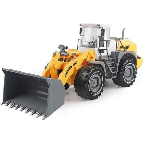 Bulldozer inertial engineering vehicle toy excavator bucket truck Forklift tractor shovel children toy car kids toys boys