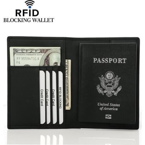 Wholesale Card Holder Purse Multi-function Bag Protector Wallet Business Card Soft Passport Cover 50PCS/lot
