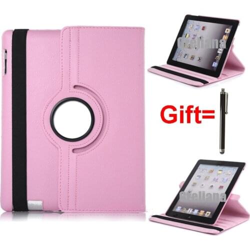 For iPad 2 3 4 Tablet Case PU Leather Stand Fundas For iPad2 iPad3 iPad4 A1460 A1430 A1396 A1458 Auto Sleep Smart Folio Cover