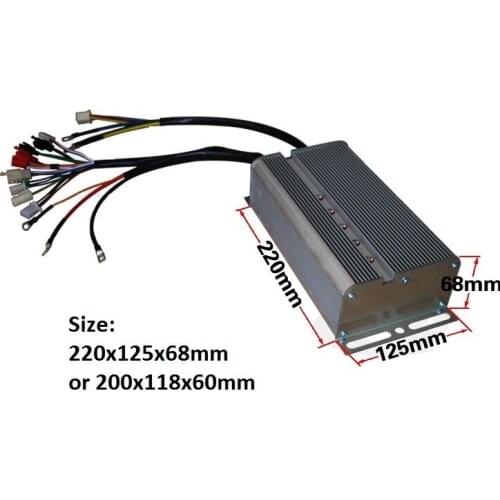 3000W E-bike Hub Motor Controller for Brushless DC Hub Motor