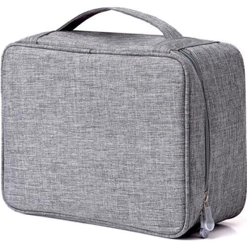 Korean version of the data cable storage bag digital storage bag power charger U disk multi-function travel portable storage bag