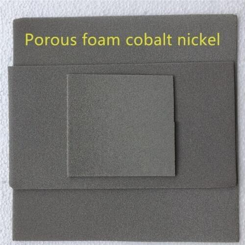Porous foam cobalt nickel/Through-hole metal nickel alloy/Foamed nickel-cobalt/Scientific research materials