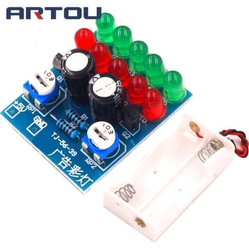 Simple Advertising Lanterns diy electronic kit Production Skills Training Advertising Lights Training Kits