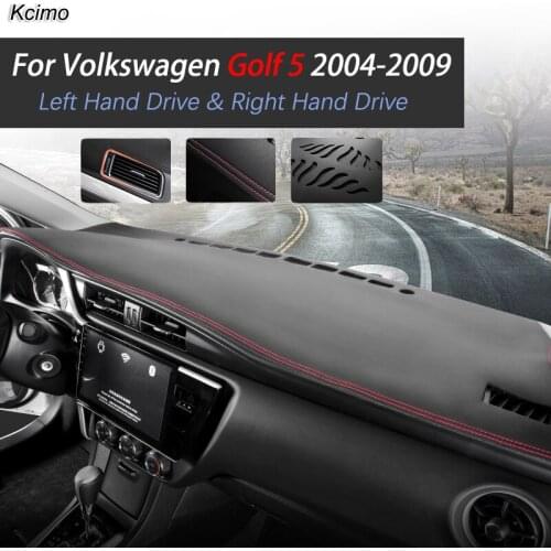 For Volkswagen VW Golf 5 MK5 2004~2009 1K Anti-Slip Mat Dashboard Cover Pad SunShade Dashmat Carpet Accessories 2005 2006 2008