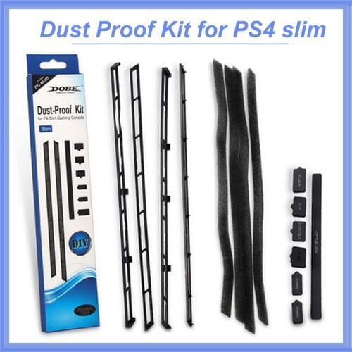 Bevigac Dust Proof Dustproof Dust Plug Cover Mesh Guard Jack Stopper Kit for Sony Playstation PS4 Slim Console Accessories