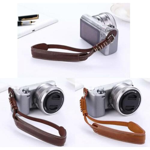 Camera Wrist Hand Strap PU Leather lanyard for Leica X2 X1 X-E M-A D-LUX7 Q2 SL2 M10-P V-lux5