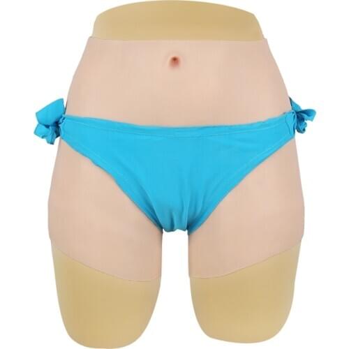 70CM Silicone Realistic Vagina Panty Shemale Crossdresser Pussy Pants Transgender Artificial Sex Fake Underwear Enhancer Hip 1G