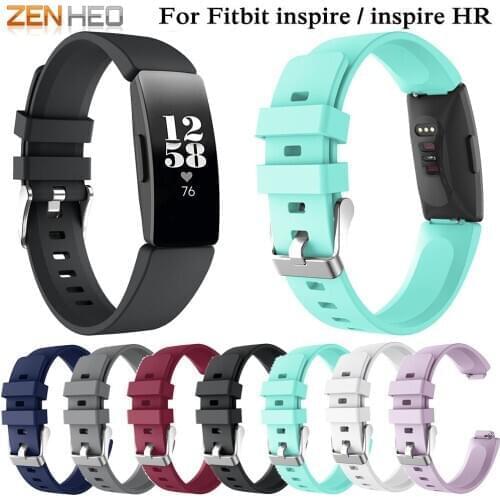 Silicone Wrist Strap Band for Fitbit Inspire Replacement Bracelet Watchband for Fitbit Inspire HR Wristband