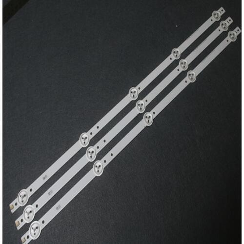 3pcs 530mm LED Backlight strip SVJ280A01 REV3 5LED 130402 For Proline 28 inch TV PAINEL M280X13 E1 H L2830HD