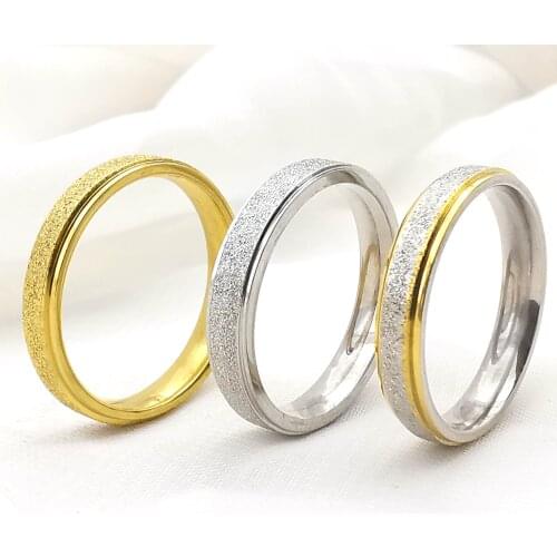MixMax 100PCs Top Mens Womens Rings 4MM Wide Stainless Steel Band Polished Fashion Jewelry Party Gifts Wholesale Lot