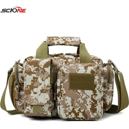 2019 Nylon Multifunctional Mountaineering Bags Sport Waterproof Army Handbags Camping Outdoor Chest Bag Crossbody Bags XA57G