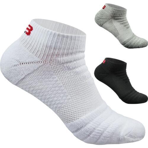 3 Pairs) High Quality Men Socks Profession Thick Mens Socks Thermal Towel Bottom Foot Wear Terry Pure Combed Cotton Ankle Sock