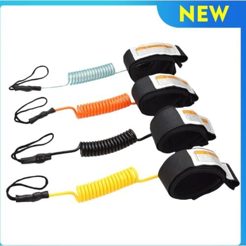 Surfing Safety Hand Rope Boat Safety Paddle Stand Up Paddle Surfing Leash Safety SUP Foot Strap For Surfboard Surfing Accessorry