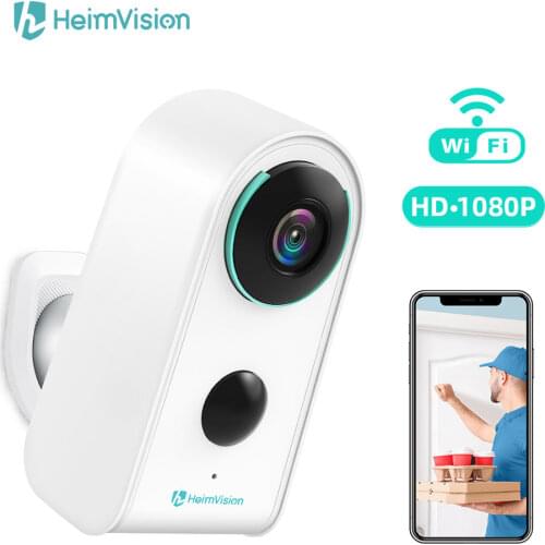 HeimVision HMDC3MQ 1080P Security IP Camera Wireless Outdoor Night Vision Battery Solar Rechargeable 2-Way Home Surveillance Cam