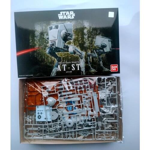 Bandai 1/48 AT-ST All Terrain Reconnaissance Transport Aircraft Assembly Model