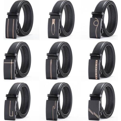 Peikong Brand Designer Mens Belts Luxury Men Genuine Leather Waist Fashion Corset Elastic Belt For High Quality Automatic Buckle