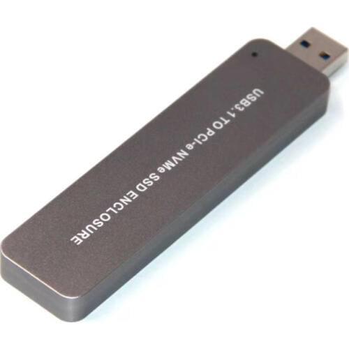 NEW SSD Case LM903 USB3.1 to PCI-E NVME M.2 TYPE-A SSD Hard Disk Box Adapter Card External Enclosure Case for 2242/2260/2280 SSD