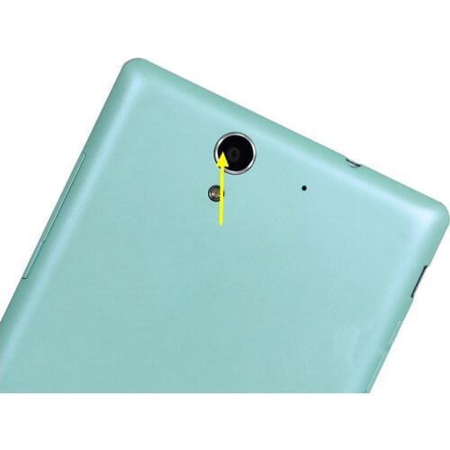 New Ymitn Housing Back rear Camera glass lens with Adhesives For Sony Ericsson Xperia C3 S55t/U D2502 Free Ship