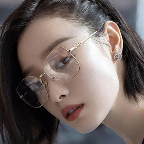 2021 Anti Blue Light Eyeglasses For Men Optical Glasses Woman Square Sunglasses Protector Eyewear Vintage Oculos De Sol ANTIBLUE