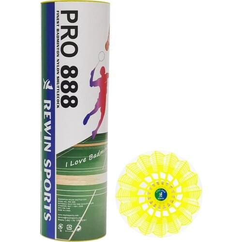 Good Flight Stability Cheap Nylon Badminton Shuttlecock Pro888 for Indoor Or Outdoor Training