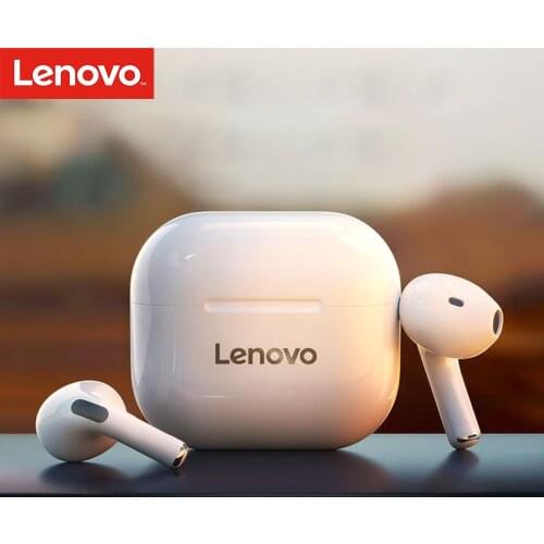 New Lenovo LP40 Bluetooth 5.0 Earphones TWS Wireless Earbuds IP54 Waterproof HiFi Wireless Headsets with Mic Sports Headphone