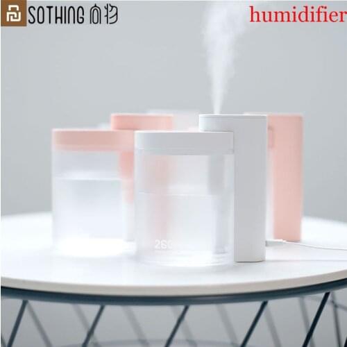 Youpin SOTWING Household Mute Air Humidifier 260ML Ultrasonic Air Humidifier Purifying Humidifier USB Charging