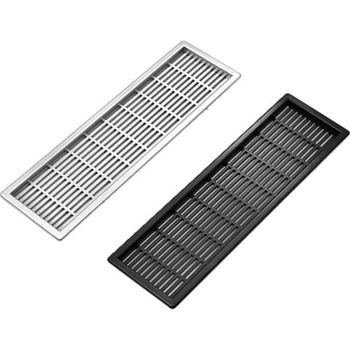 ABS Vents Perforated Sheet Air Vent Perforated Sheet Web Plate Ventilation Grille Vents Perforated Sheet 220 X 59mm