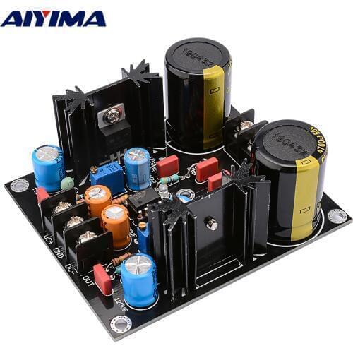 AIYIMA AC To DC LM317 LM337 Rectifier Filter Power Board 50V 4700uf Module Filter Power Supply DIY Audio Sound Home Amplifiers