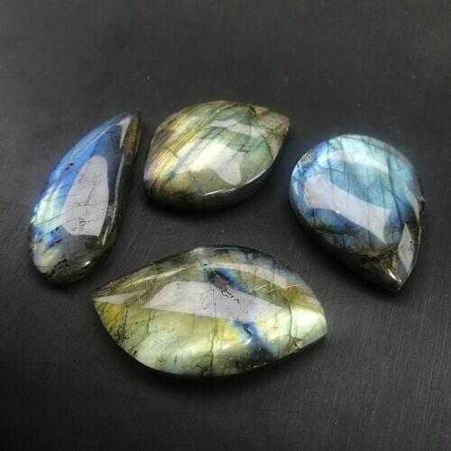 1pcs natural specimens Labradorite crystal stone mineral crystal stones for home decoration